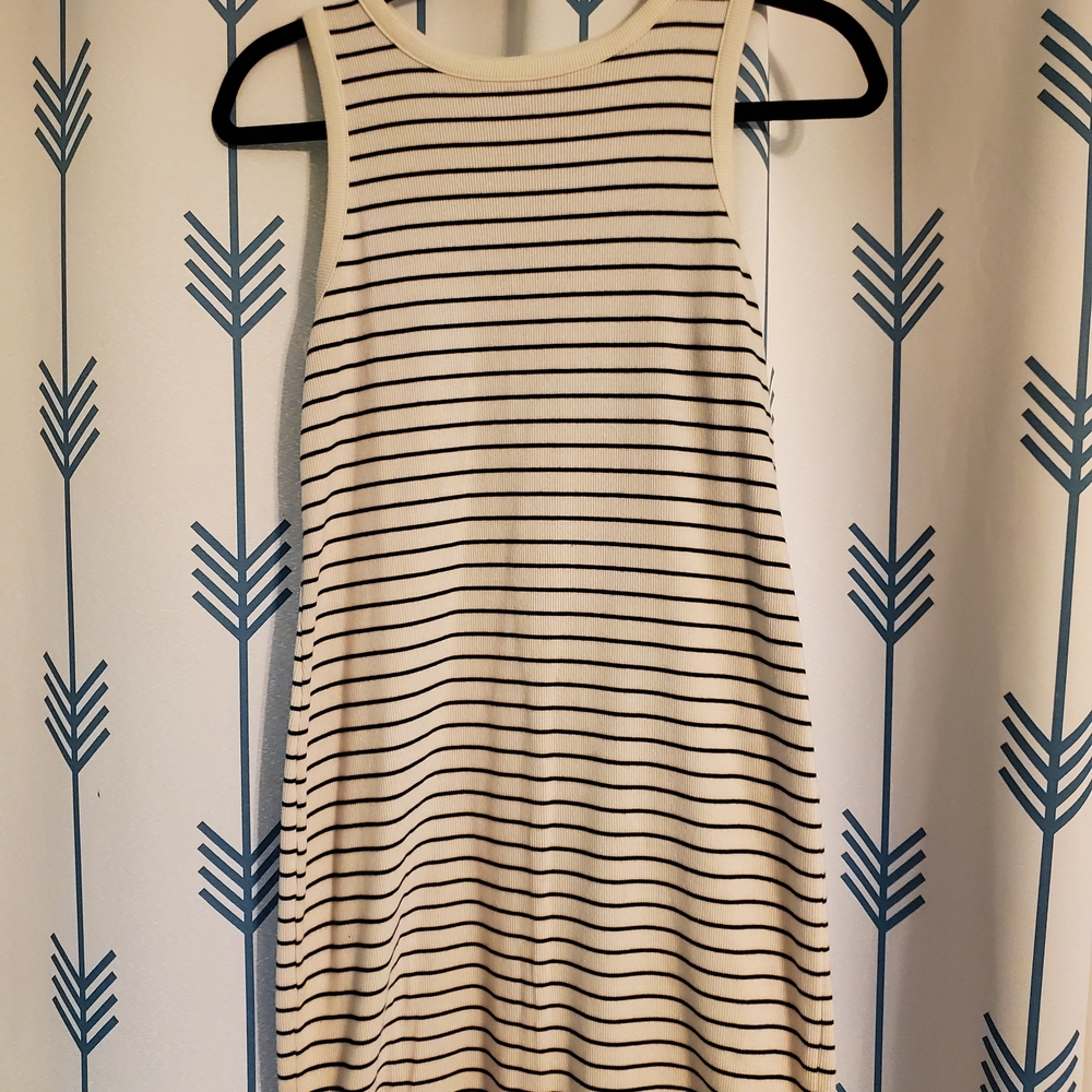 A New Day Multicolored Sleeveless Halter Mini Dress